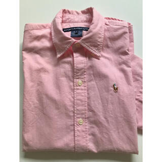 ラルフローレン(Ralph Lauren)のRALPH LAUREN SPORT ピンク 半袖シャツ(シャツ/ブラウス(半袖/袖なし))