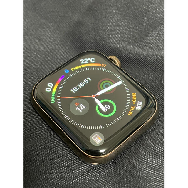 Apple Watch 4 GPS Cellular ゴールドステンレス 44 - 腕時計(デジタル)