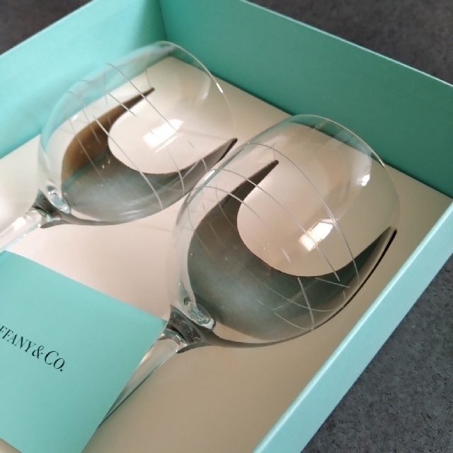 Tiffany　ワイングラス