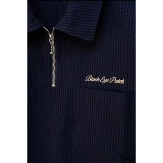 BlackEyePatch SEERSUCKER HALF ZIP SHIRT(シャツ)