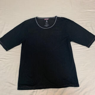 イッカ(ikka)の５分丈Tシャツ　ビッグT ikka(Tシャツ/カットソー(半袖/袖なし))