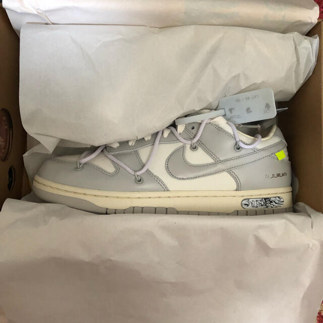 Off-White×Nike Dunk Low “The 50” 49/50のサムネイル
