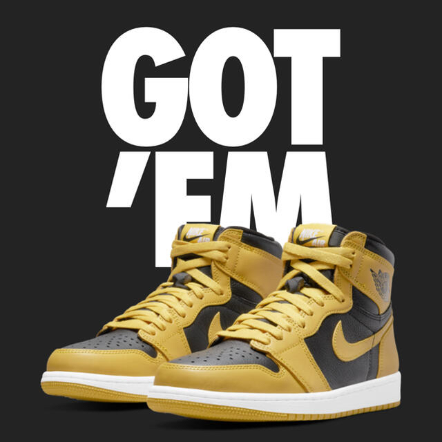 NIKE AIR JORDAN 1 HIGH OG POLLEN 29.0cm