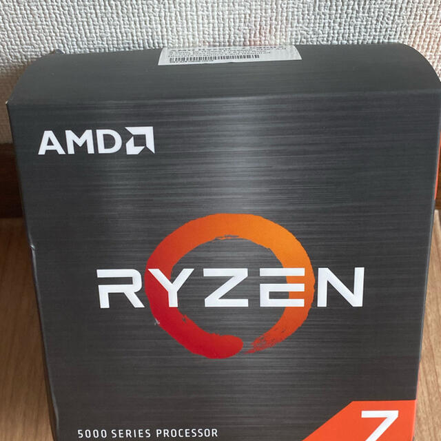新品未開封　AMD Ryzen 7 5800X BOXPC/タブレット