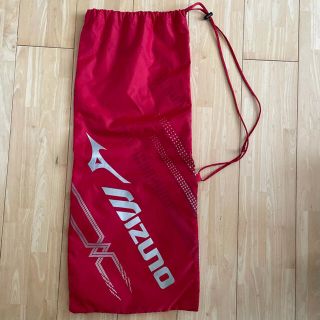 ミズノ(MIZUNO)のテニスラケットケース 赤 レッド ミズノ MIZUNO(テニス)