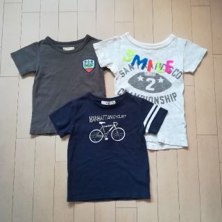 エフオーキッズ(F.O.KIDS)の半袖Tシャツ　3枚セット　100　キッズ　千趣会　F.O.　MPS　Tシャツ(Tシャツ/カットソー)