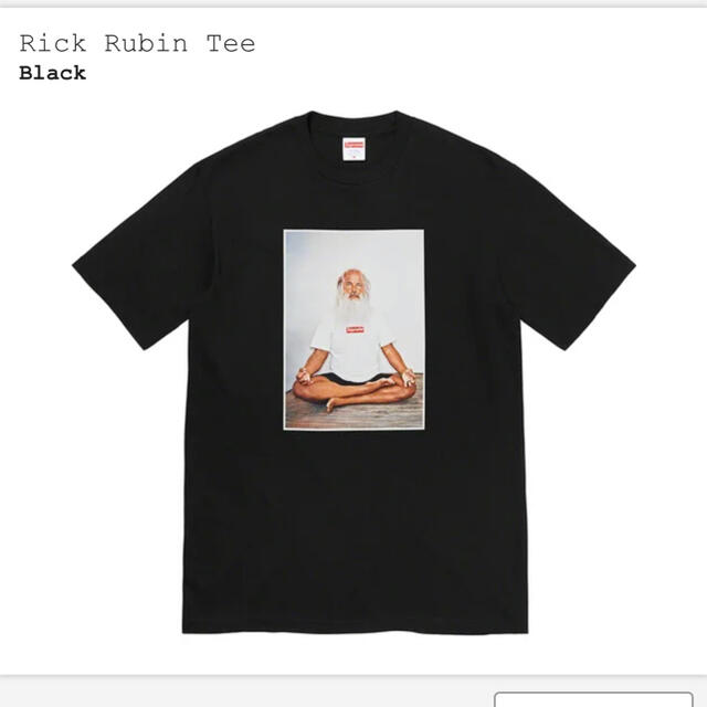 Supreme Rick Rubin Tee 黒 M