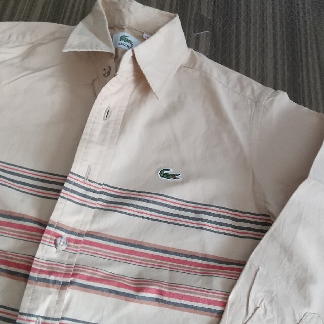 LACOSTE(ラコステ)のLACOSTE コットンシャツ キッズ/ベビー/マタニティのキッズ服男の子用(90cm~)(ブラウス)の商品写真