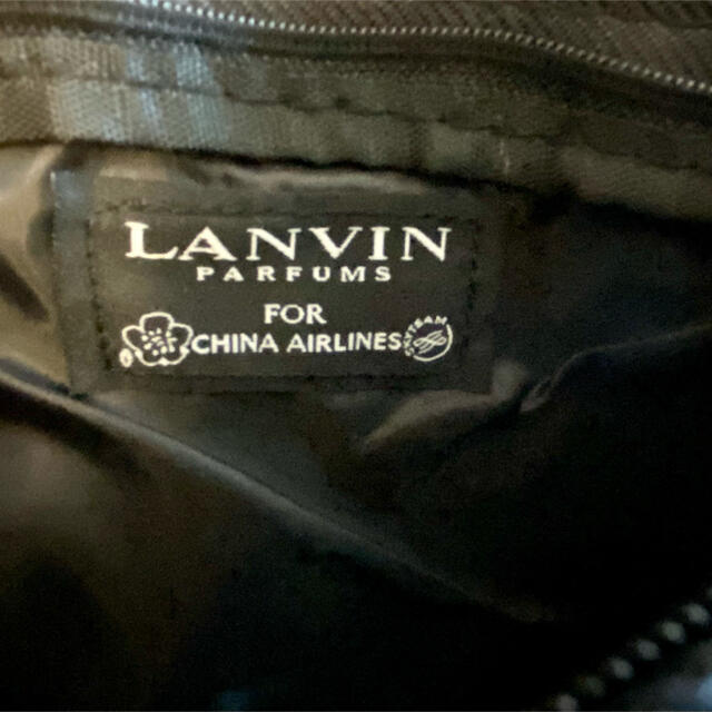 LANVIN(ランバン)のランバン　ブラックポーチ（男女兼用） レディースのファッション小物(ポーチ)の商品写真