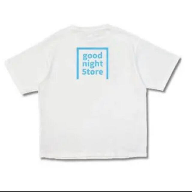 【即日発送】good night 5tore Tシャツ　ロゴ　ブルー