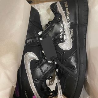 ナイキ(NIKE)のNIKE×OFF-WHITE DUNK LOW  lot50(スニーカー)