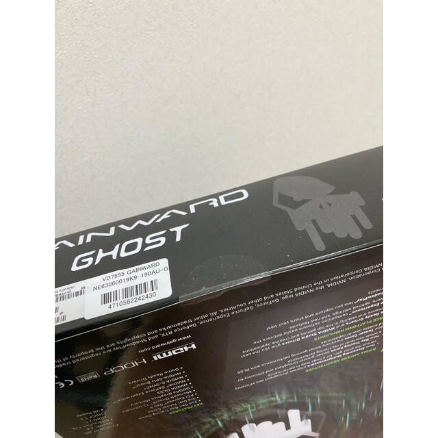 Ghost(ゴースト)のグラフィックスボードGeForce RTX 3060 Ghost 新品 スマホ/家電/カメラのPC/タブレット(PCパーツ)の商品写真