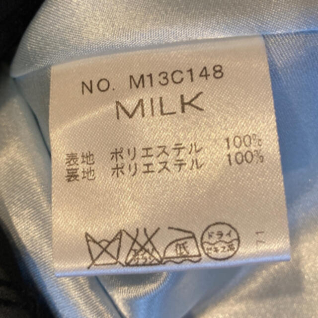 MILK(ミルク)のMILK フロッキーフラワードレス　ワンピース レディースのワンピース(ミニワンピース)の商品写真