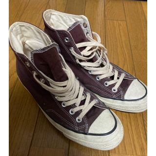 コンバース(CONVERSE)のconverse chuck taylor ct70 バーガンディー(スニーカー)