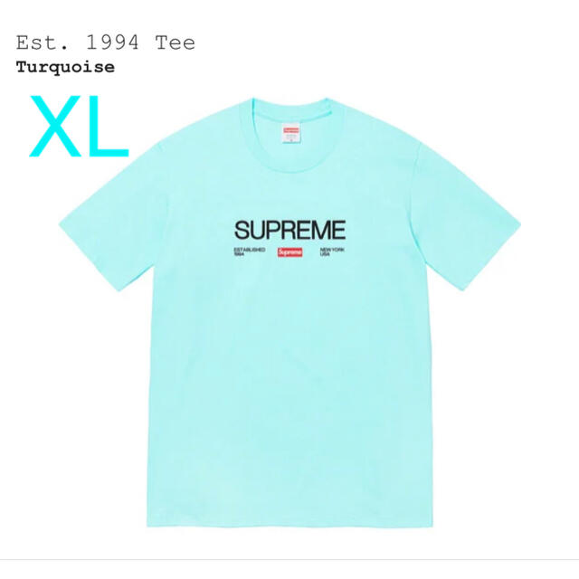 Supreme(シュプリーム)のSupreme Est. 1994 tee メンズのトップス(Tシャツ/カットソー(半袖/袖なし))の商品写真