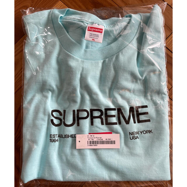 Supreme(シュプリーム)のSupreme Est. 1994 tee メンズのトップス(Tシャツ/カットソー(半袖/袖なし))の商品写真