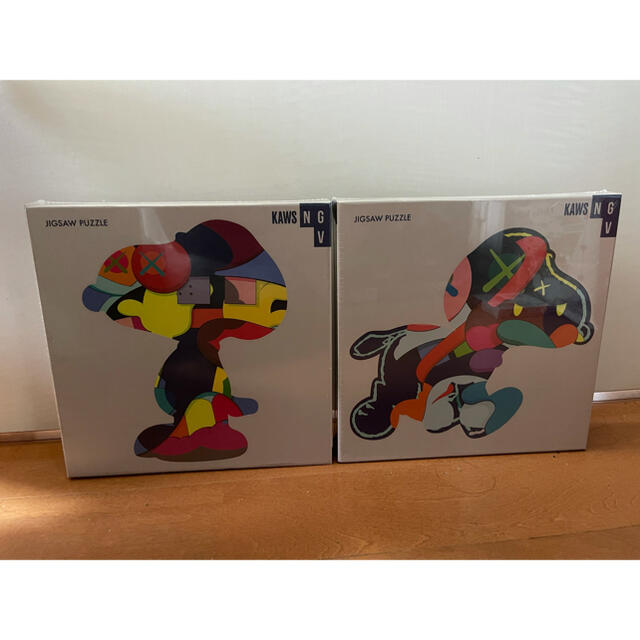 kaws パズル2個セット