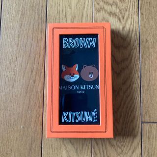 メゾンキツネ(MAISON KITSUNE')のメゾンキツネ✖️LINE FRIENDS  スマホケース(iPhoneケース)