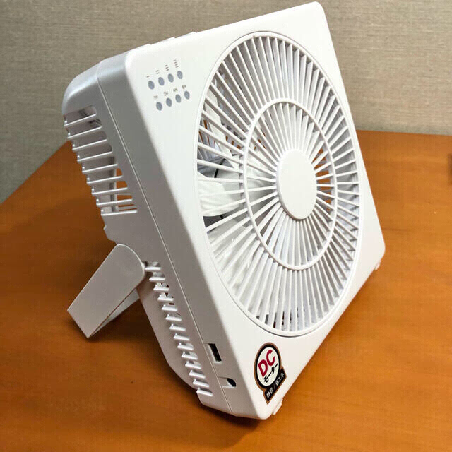 山善(ヤマゼン)のYAMAZEN ボックス扇風機 どこでもFAN DCモーター スマホ/家電/カメラの冷暖房/空調(扇風機)の商品写真