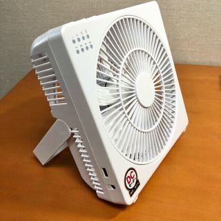 ヤマゼン(山善)のYAMAZEN ボックス扇風機 どこでもFAN DCモーター(扇風機)