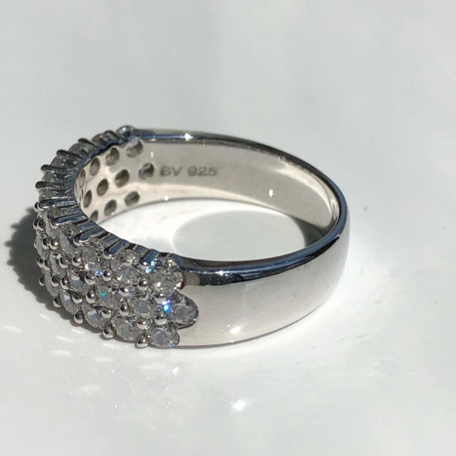 SWAROVSKI(スワロフスキー)のスターリング シルバー スワロフスキー CZ パヴェ リング ※未使用 レディースのアクセサリー(リング(指輪))の商品写真