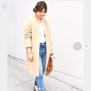 カージュ(Khaju)のカージュ✳︎Vネックスリットコート(ロングコート)