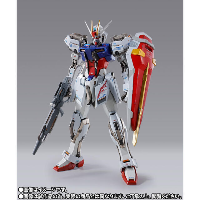 BANDAI(バンダイ)の【2点セット】METAL BUILD エールストライクガンダム 10th Ver ハンドメイドのおもちゃ(フィギュア)の商品写真