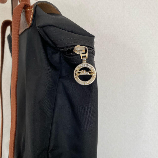 LONGCHAMP(ロンシャン)のロンシャン　リュック　ブラック　Longchamp レディースのバッグ(リュック/バックパック)の商品写真