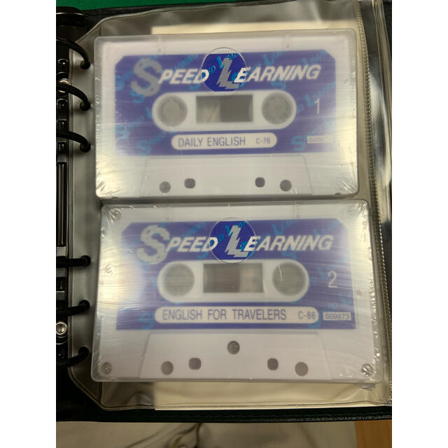 スピードラーニング　サンプルテープ（新品未使用） エンタメ/ホビーの本(語学/参考書)の商品写真
