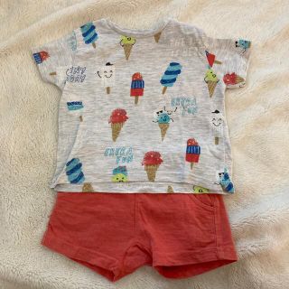 ザラキッズ(ZARA KIDS)のZARA baby 上下set(Ｔシャツ)