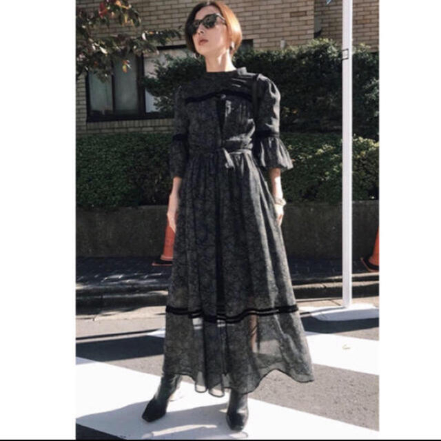 Ameri VINTAGE   Melissa Slender Dressロングワンピース/マキシワンピース