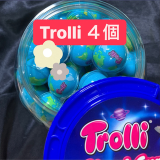 専用　地球グミ　４個　トローリ　Trolli 正規品　ASMR 韓国　お菓子(菓子/デザート)