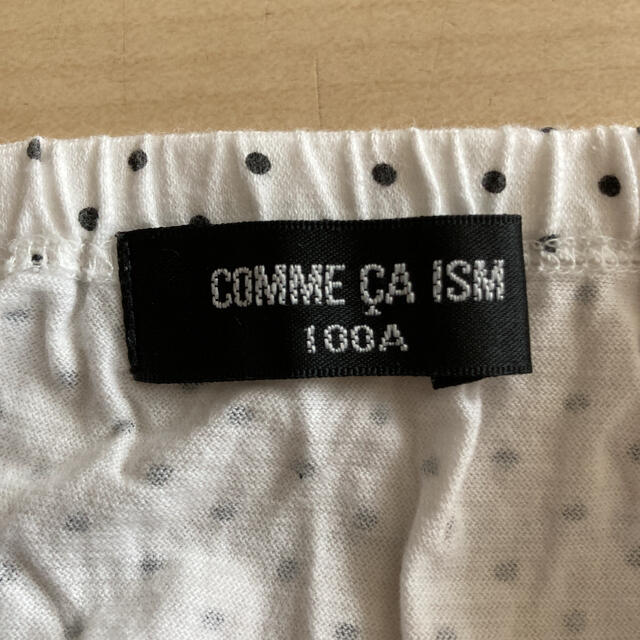 COMME CA ISM(コムサイズム)のコムサ　トップス　100 キッズ/ベビー/マタニティのキッズ服女の子用(90cm~)(Tシャツ/カットソー)の商品写真