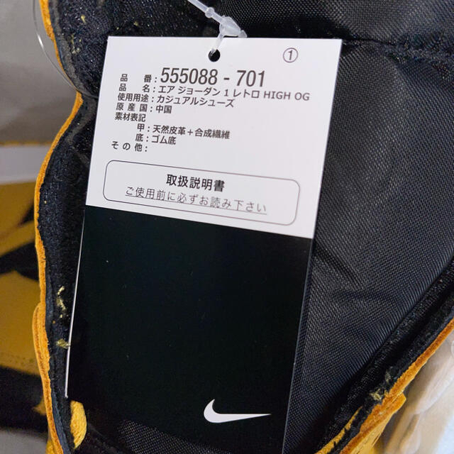 NIKE AIR JORDAN 1 HIGH OG "POLLEN"