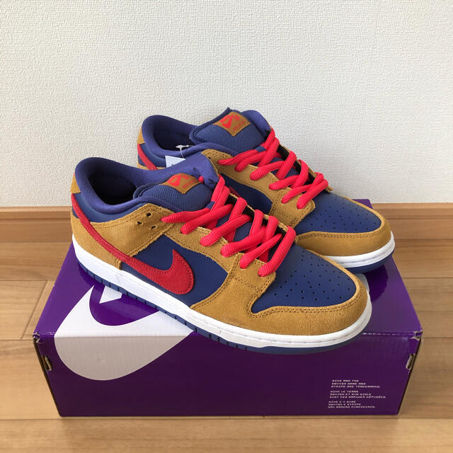 NIKE(ナイキ)のNIKE SB DUNK LOW PRO WHEAT AND PURPLE メンズの靴/シューズ(スニーカー)の商品写真