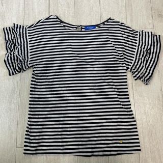 バーバリーブルーレーベル(BURBERRY BLUE LABEL)のブルーレーベルクレストブリッジ半袖Ｔシャツ(Tシャツ(半袖/袖なし))