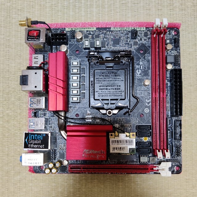 ASRock Z170 Fatal1ty Gaming-ITX/AC 訳あり - PCパーツ