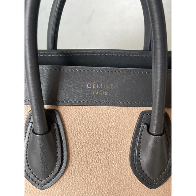 celine(セリーヌ)のCELINE セリーヌラゲージナノ　ピンク　マゼンタ レディースのバッグ(ハンドバッグ)の商品写真