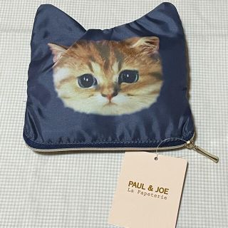 ポールアンドジョー(PAUL & JOE)の【新品】PAUL＆JOE ヌネット･ポルカドット･ネイビー エコバッグ(エコバッグ)