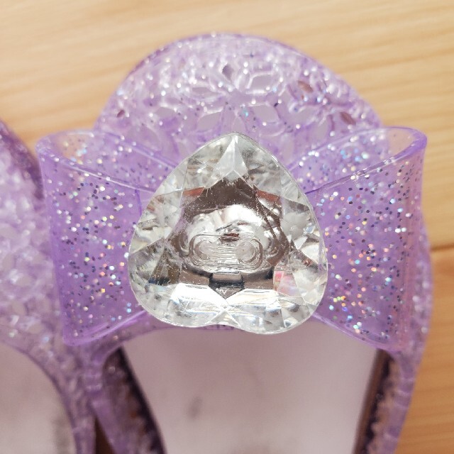 女の子　サンダル　16センチ　パープル❣️ キッズ/ベビー/マタニティのキッズ靴/シューズ(15cm~)(サンダル)の商品写真