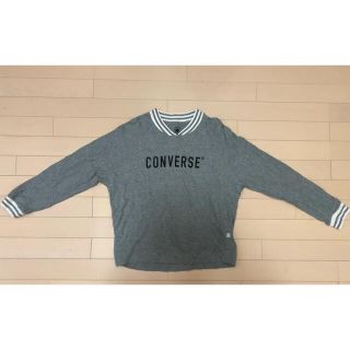 コンバース(CONVERSE)のCONVERSE グレー 長袖 Tシャツ 男女兼用(Tシャツ(長袖/七分))