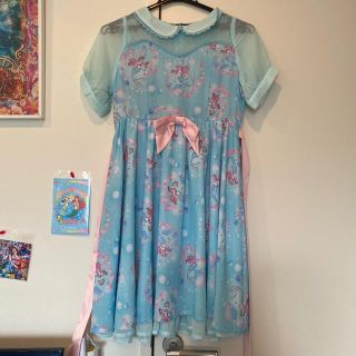 アンジェリックプリティー(Angelic Pretty)のアンジェリックプリティ　アリエルコラボワンピ(ミニワンピース)