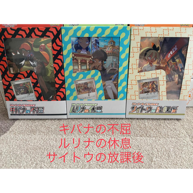 ポケモン トレーナーカードコレクション ルリナの休日 サイトウの