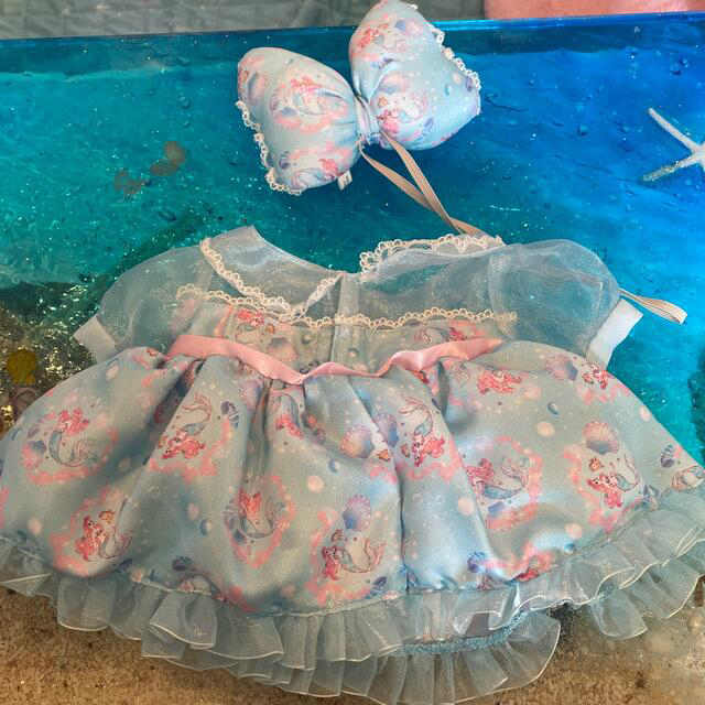 Angelic Pretty(アンジェリックプリティー)のアリエル　ユニベアコスチューム エンタメ/ホビーのおもちゃ/ぬいぐるみ(キャラクターグッズ)の商品写真