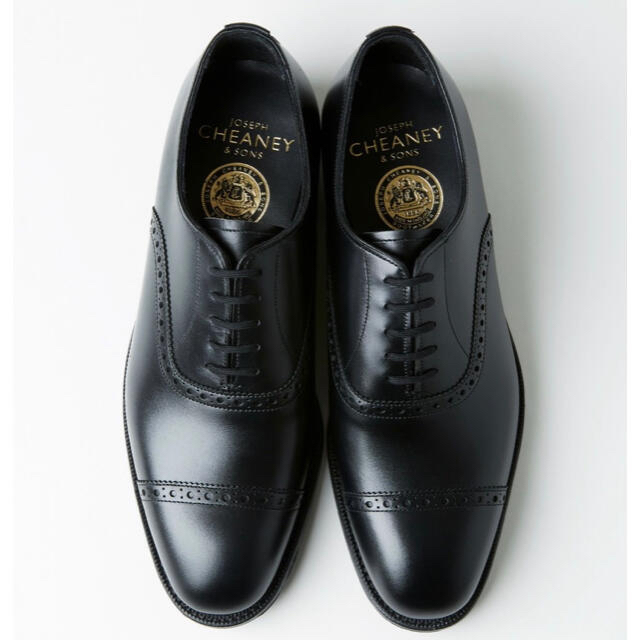 ☆特典付☆美品 Cheaney Roger UK7 チーニー クウォーター