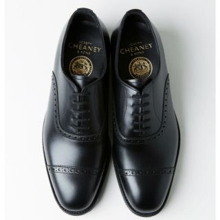 チーニー(CHEANEY)の☆特典付☆美品 Cheaney Roger UK7 チーニー クウォーター(ドレス/ビジネス)