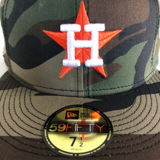 New Era Cap Houston Astros つば裏　オレンジ