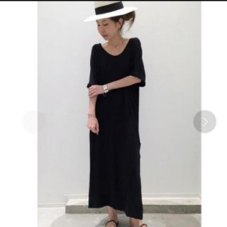 アパルトモンドゥーズィエムクラス(L'Appartement DEUXIEME CLASSE)のSTATE SIDE OVERSIZE JERSEY MAXI DRESS(ロングワンピース/マキシワンピース)