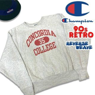 チャンピオン(Champion)の90s メキシコ製 チャンピオン リバースウィーブ クルーネックスウェット L(スウェット)