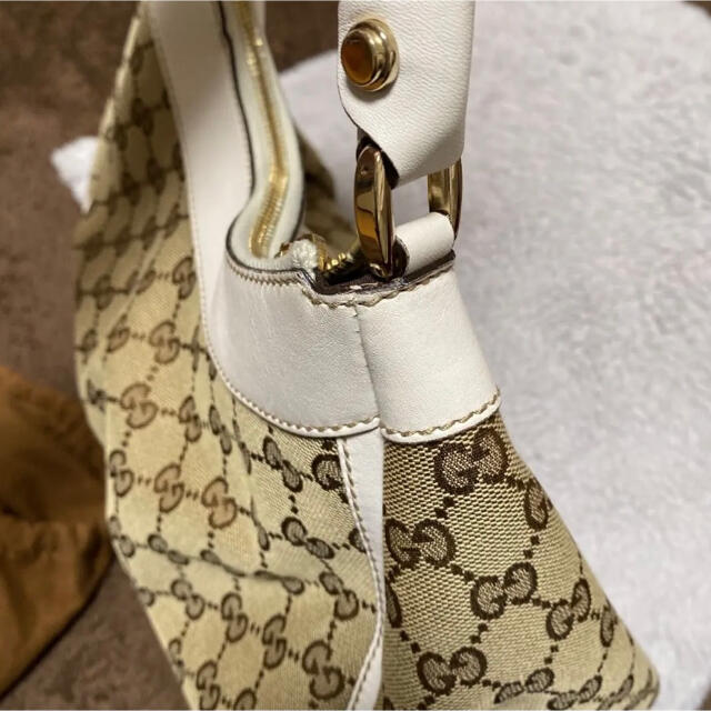 Gucci(グッチ)のGUCCI グッチシマ　アビー　ワンショルダーバッグ　ホワイト レディースのバッグ(ショルダーバッグ)の商品写真